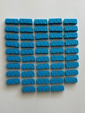 Ticket to Ride Europe - Game Replacement Train Pieces in Blue